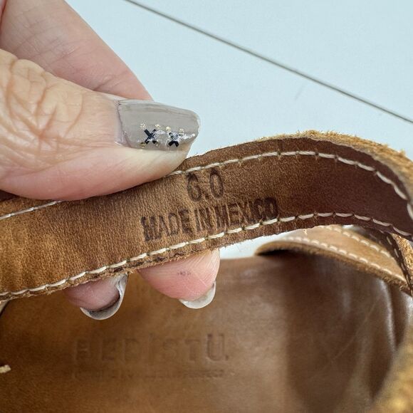 Bed Stu Miya Women's Leather Gladiator Style Sandals (Tan Rustic) US Sz. 6 - Picture 7 of 10